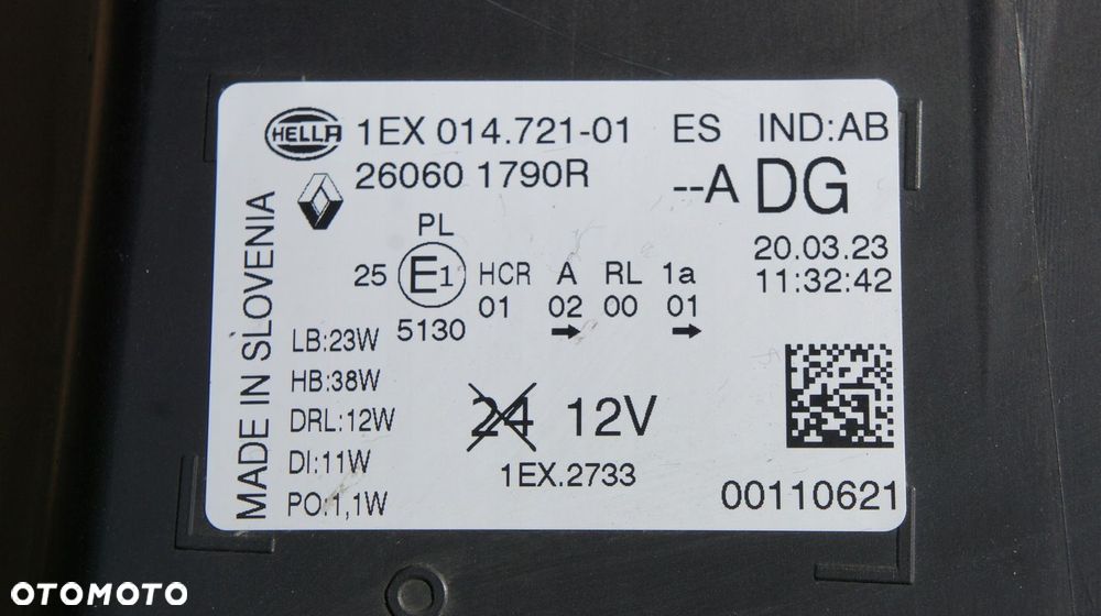 PRZEDNIA LEWA LAMPA RENAULT TRAFIC III LIFT IV FULL LED - 10