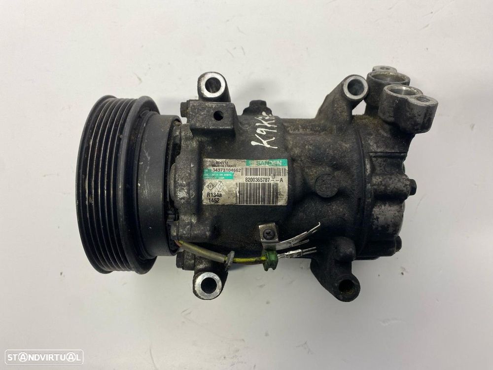 Compressor de ar condicionado RENAULT CLIO III 1.5 dCi REF. 8200365787A MOTOR K9... - 3