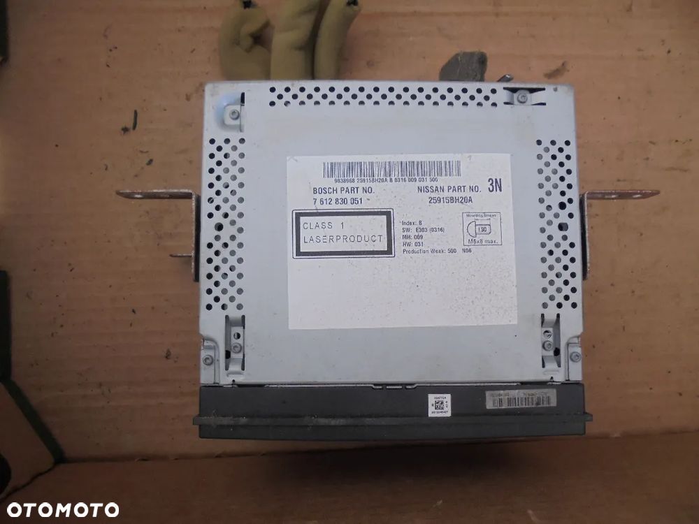 NISSAN MICRA K13 RADIO NAVI 7612830051 - 2