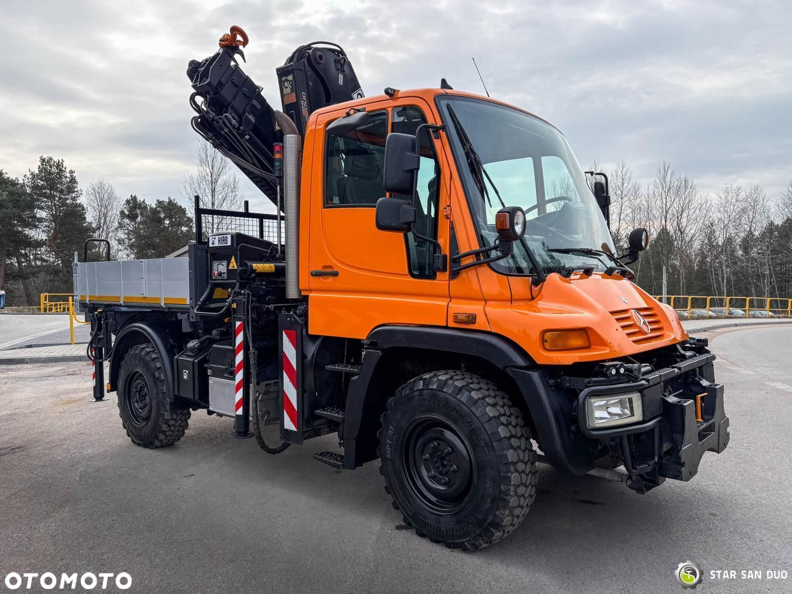 Unimog UNIMOG U300 4x4 HIAB 122 D -3 HDS Żuraw - 17