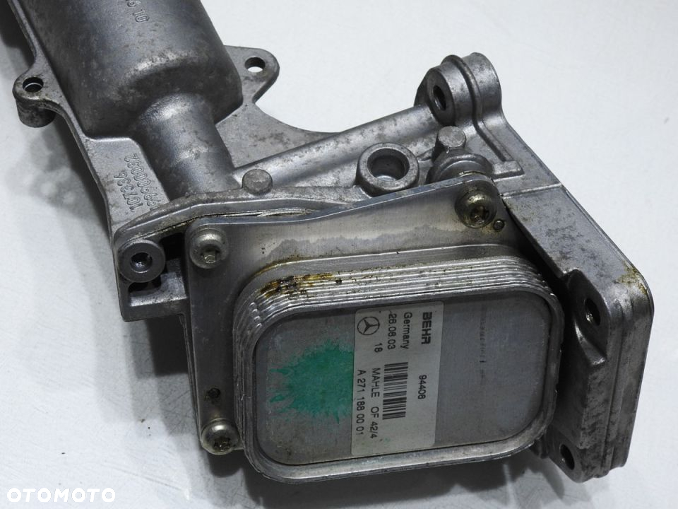 OBUDOWA FILTRA OLEJU CHŁODNICZKA W203 1.8 K - 7