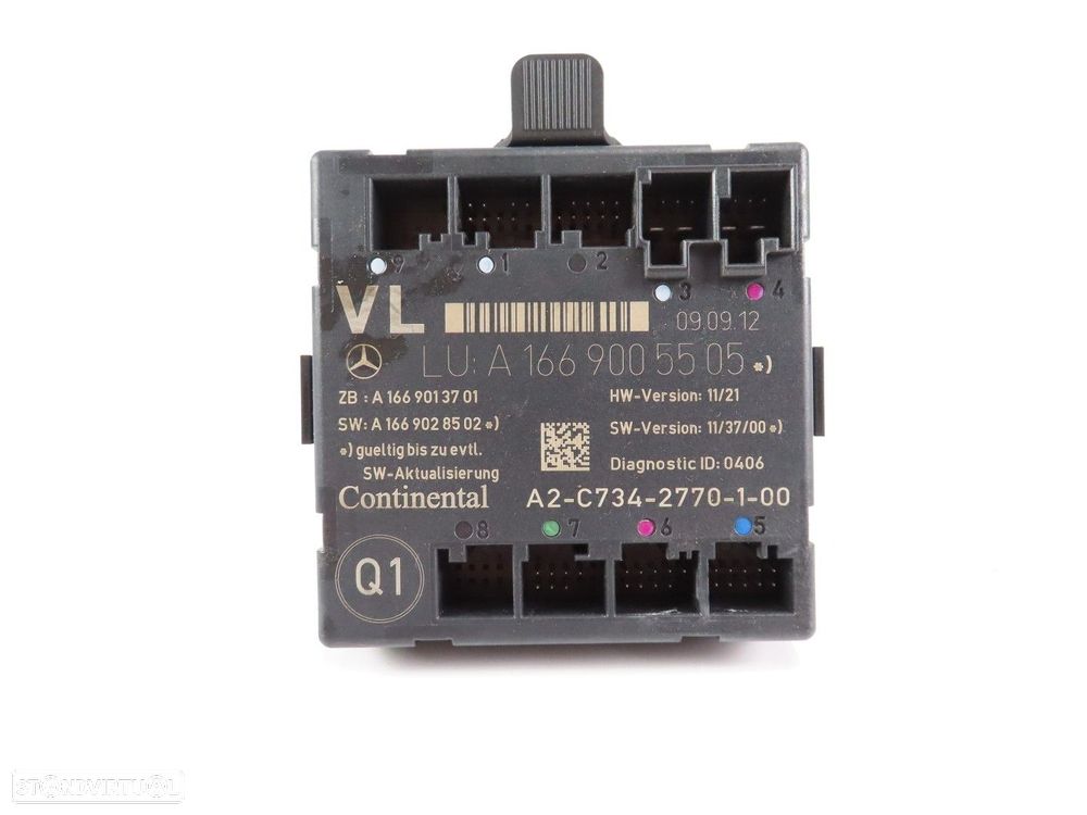 Módulo da Porta Esquerdo/Frente Usado / Original MERCEDES-BENZ B-CLASS (W246, W2... - 1