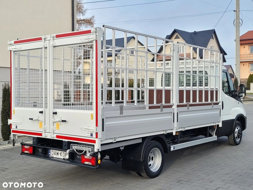 Iveco 35C14 / skrzyniowy z siatką / 48.000km / jak NOWY / - 4