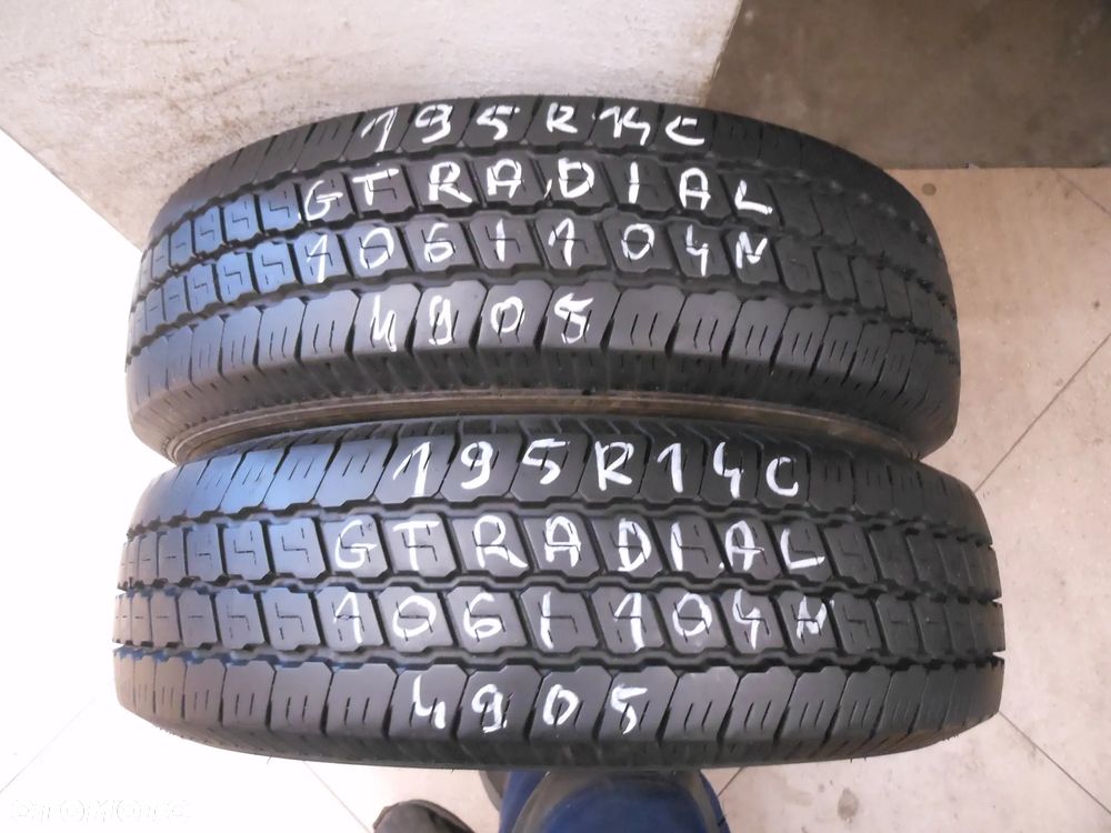 opony 195r14c gt radial maxmiler-x steel belted 8,2mm lato para - 1