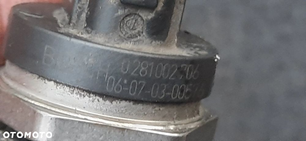 Kia 2.0 crdi Listwa wtryskowa 0445214140 31400-27410 Zawór regulacji ciśnienia 0281002507 Czujnik ciśnienia 0281002706 - 4