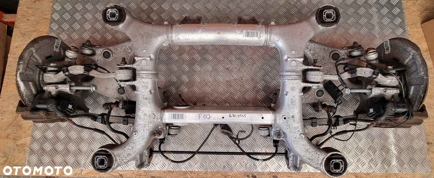 BMW F10 ZAWIESZENIE BELKA WÓZEK SANKI 6798545 - 3