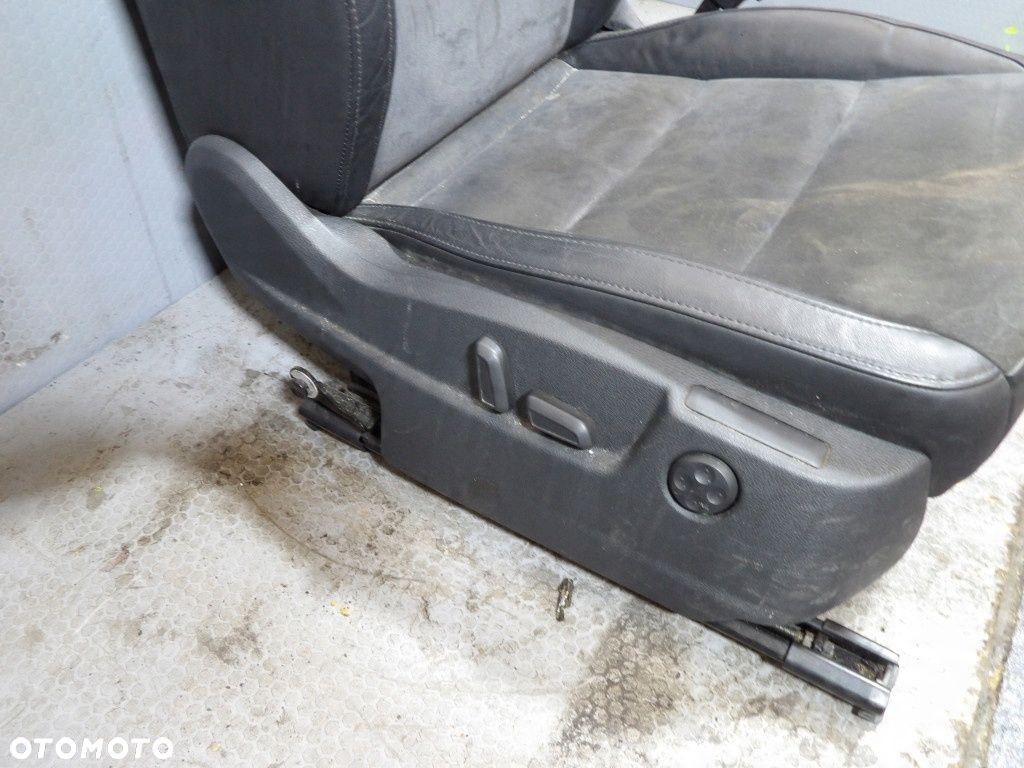 SKODA SUPERB II FOTEL PASAŻERA PRAWY SKÓRA ELEKTRYCZNY GRZANY - 4