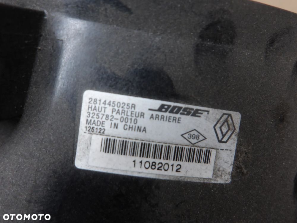 RENAULT GRAND SCENIC III 1.6 DCI GŁOŚNIK PRAWY LEWY PRZÓD TYŁ 281449261R - 12