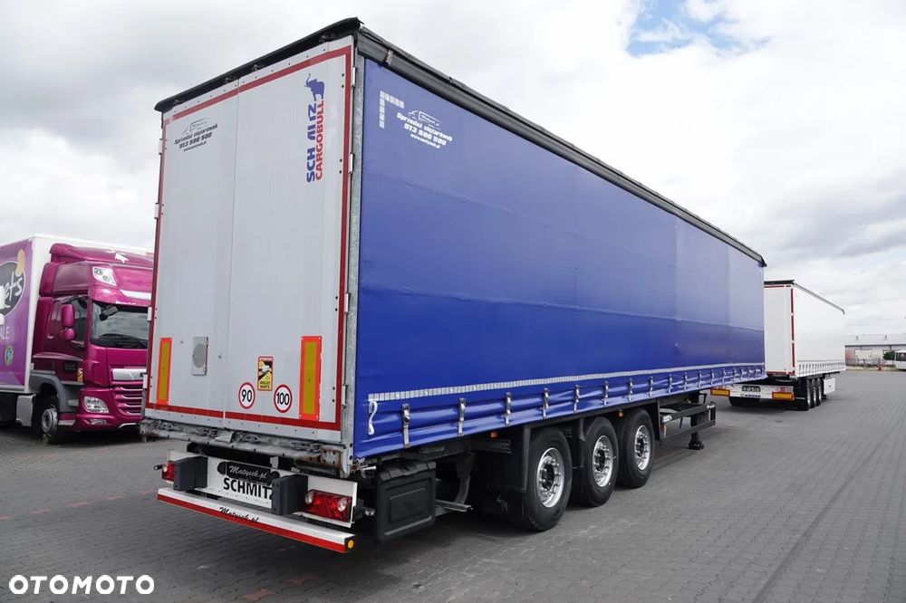 Schmitz Cargobull / FIRANKA / STANDARD / DWIE OSIE PODNOSZONE / - 9