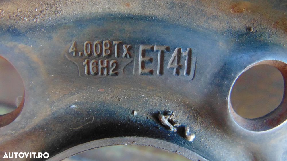 Roata rezerva Slim R16,Opel Astra H,T115/70/16 an 2007 - 6