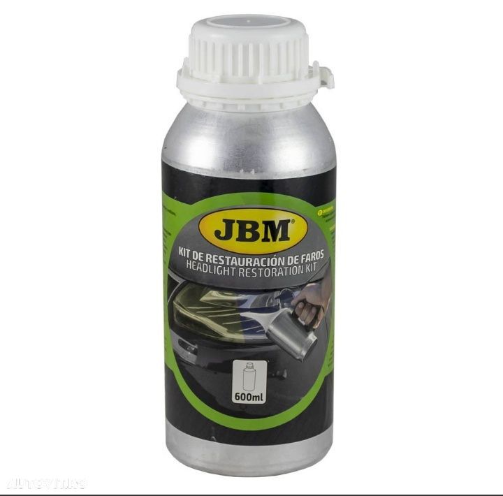 Rezervă substanța polimer lichid restaurat faruri JBM 600 ml solutie - 2