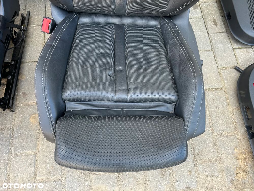 FOTELE KANAPA BOCZKI TUNEL SKODA OCTAVIA 4 IV SKÓRA KOMPLET - 7