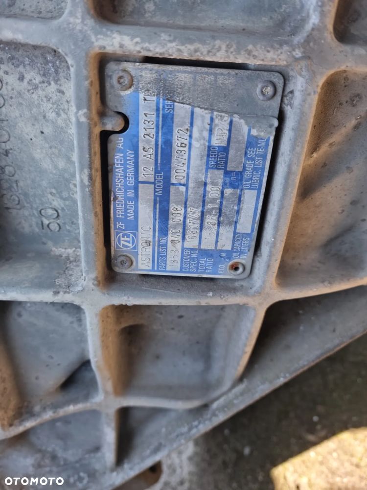 Skrzynia biegów ZF 12AS 2131TD RETARDER - 2