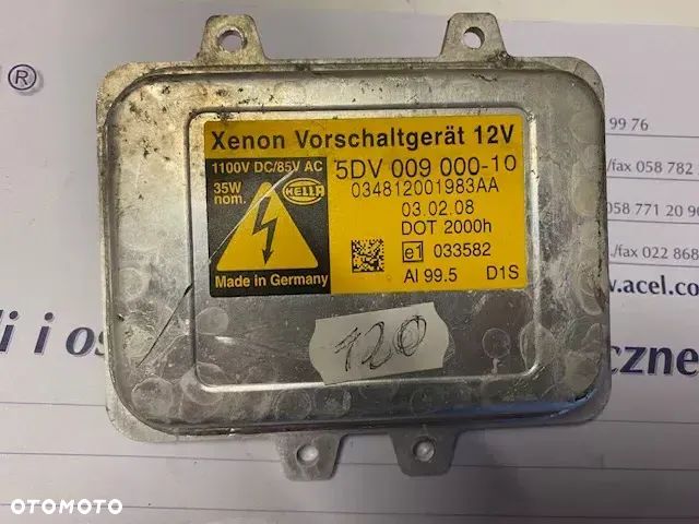 PRZETWORNICA XENON MERCEDES CLK W209 5DV009000-10 - 1
