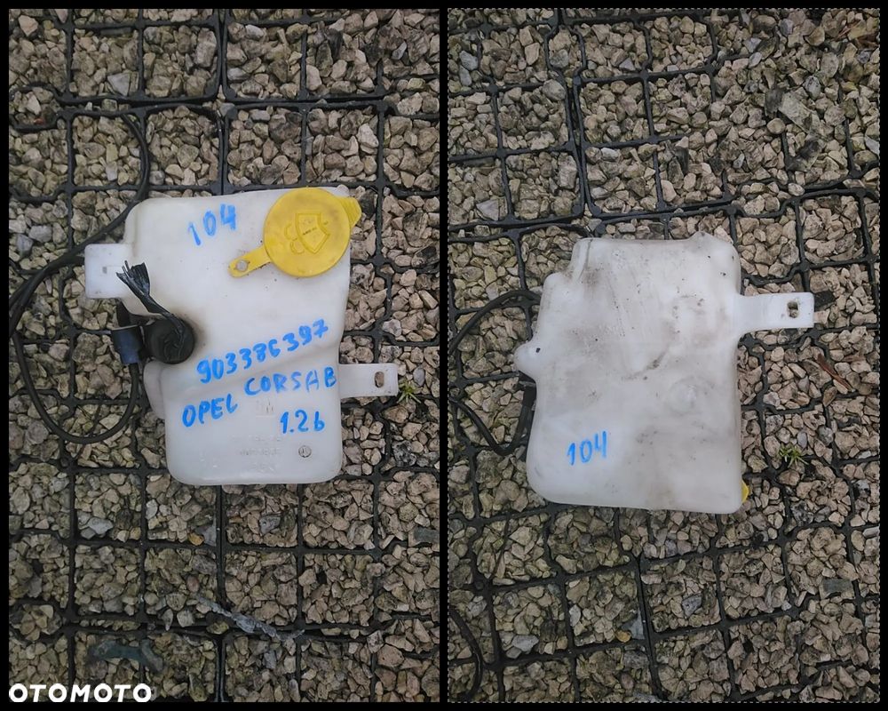 OPEL DAEWOO SAAB ZBIORNICZEK ZBIORNIK WYRÓWNAWCZY PŁYNU SPRYSKIWACZA SPRYSKIWACZY WSPOMAGANIA - 22