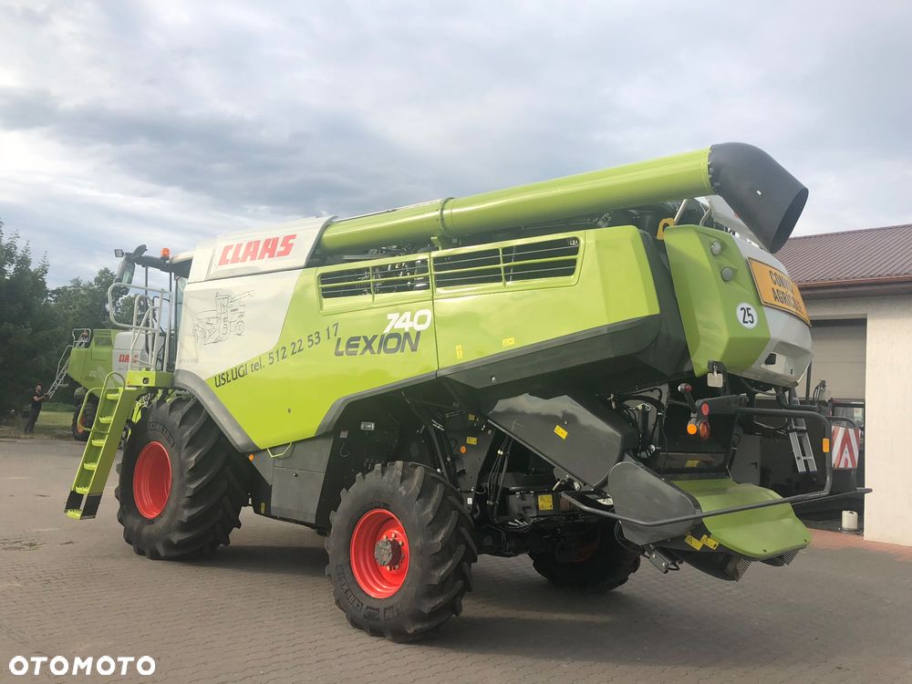 Claas Lexion 740 4x4 2016 900mph - 2