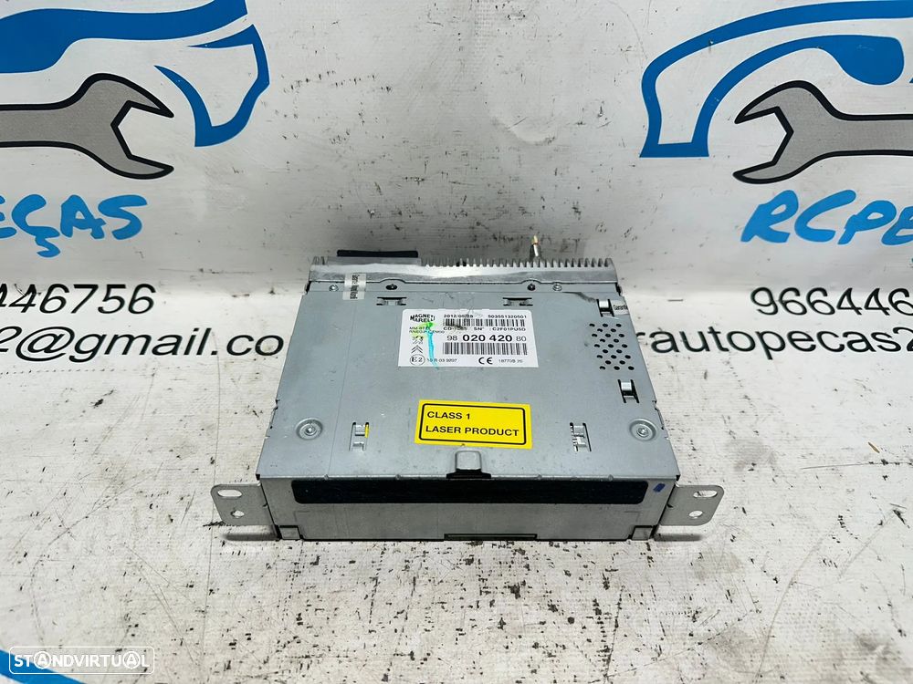 .Radio Sistema Audio Navegação RNEG RT6 PSA  Peugeot Citroen DS 9802042080 2010 - 2018 - 1