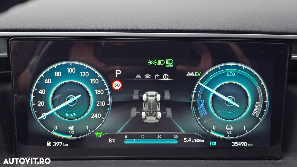 Hyundai Tucson HEV 1.6 l 230 CP 4WD 6AT Premium - 10