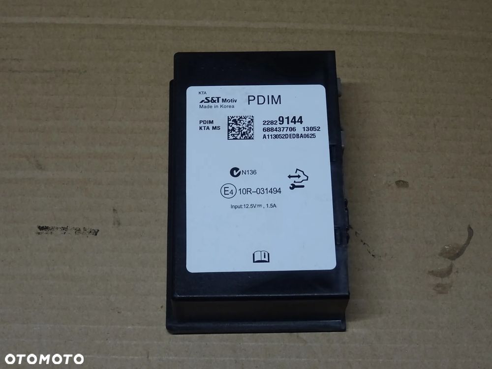 PDIM USB AUX BLUETOOTH MODUŁ RADIA STEROWNIK WZMACNIACZ DZWIĘKU OPEL ZAFIRA C ASTRA J MERIVA B MOKKA - 4