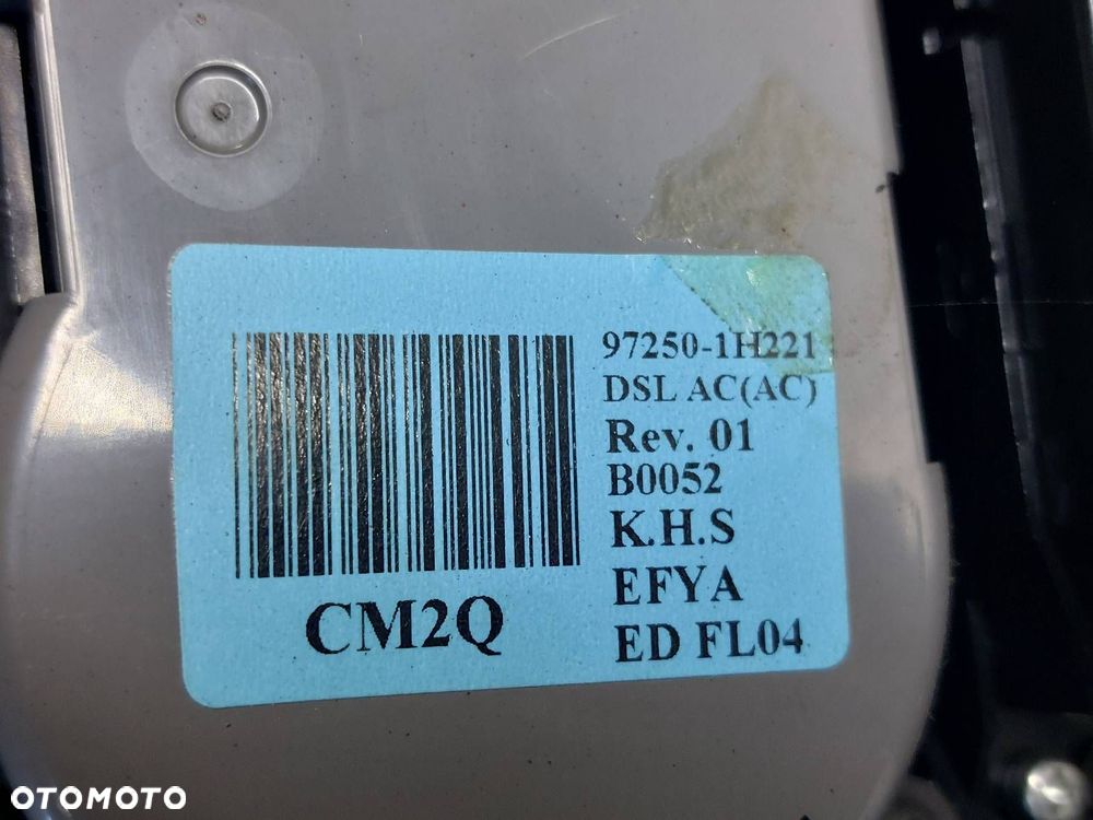 RADIO ODTWARZACZ + PANEL NAWIEWU + RAMKA KIA CEED I 97250-1H221 95710-1H700 - 3