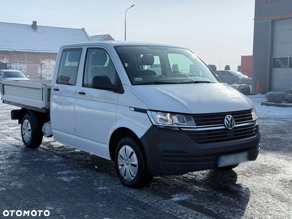 Volkswagen Transporter T6 Doka Brygadówka 6-miejsc Skrzynia Salon PL, Jeden Właściciel - 5