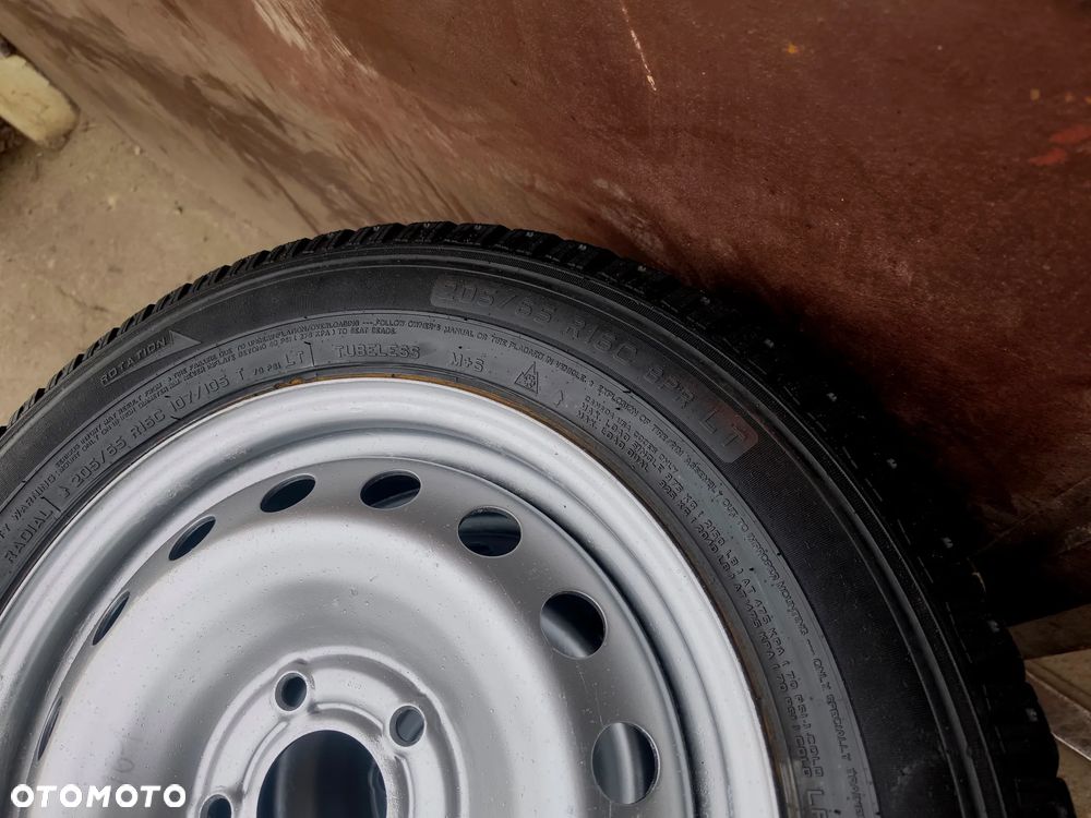 5x118 Felgi Stalowe Stal 16C 16 C Koła Zimowe Zima RENAULT TRAFIC OPEL VIVARO NISSAN PRIMASTAR 6mm Legnica ALU-RAD 205/65 - 5
