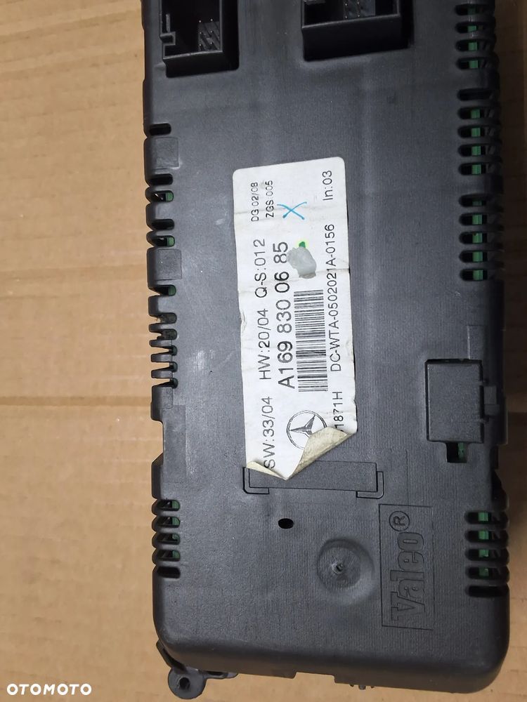 MERCEDES B-KLASA W245 A-KLASA W169 STEROWNIK KLIMATYZACJI THERMOTRONIC A169830085 - 3