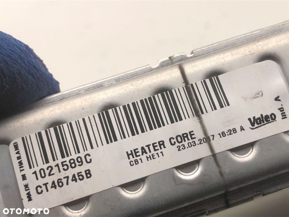 NAGRZEWNICA - 89.00 PLN - RENAULT CLIO IV (BH_) 2012 - 2022 1.2 16V 54 kW [73 KM] benzyna 2012 - - 5