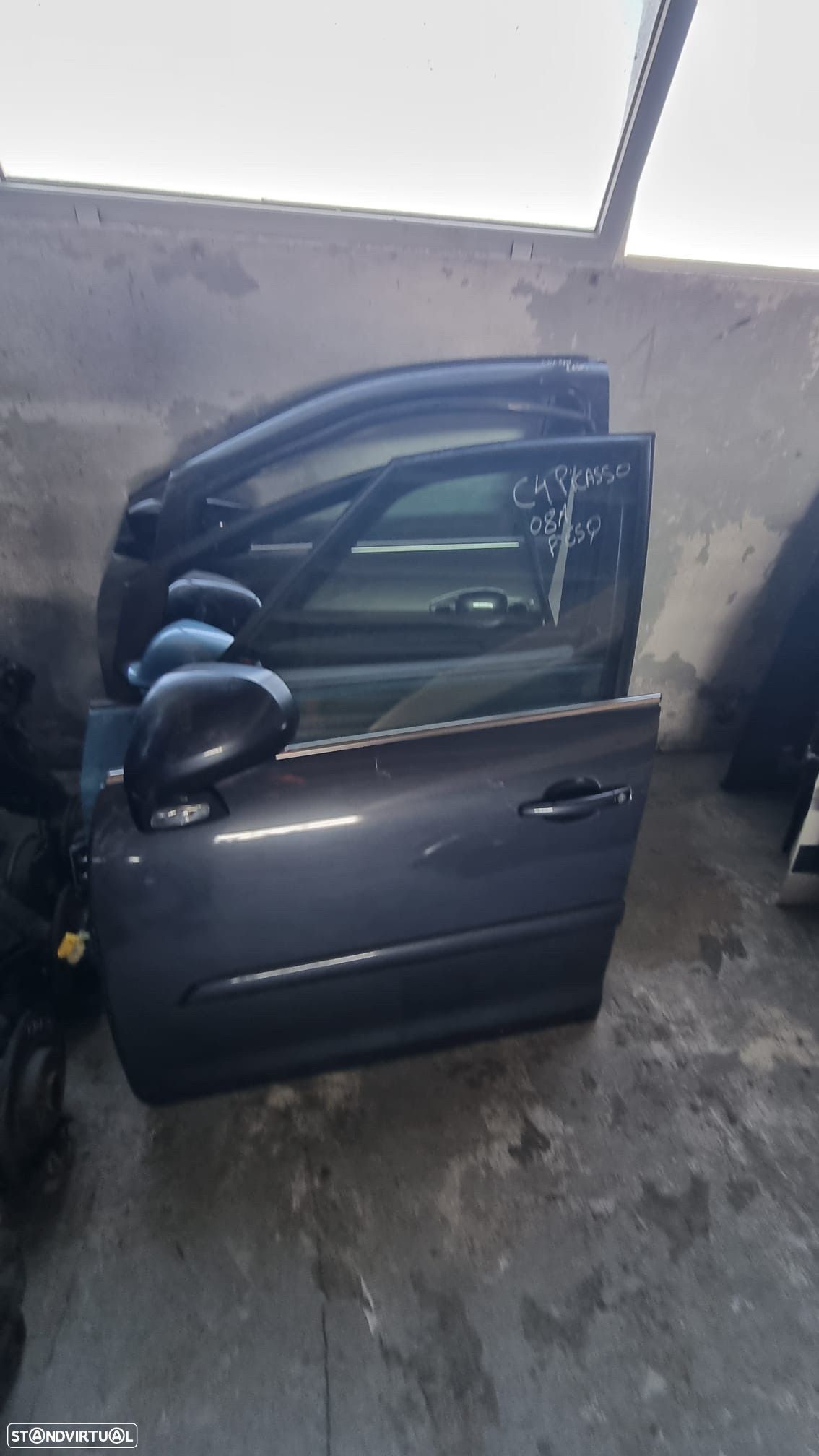 Porta Frente Esquerda Citroen C4 Picasso 2008 - 1