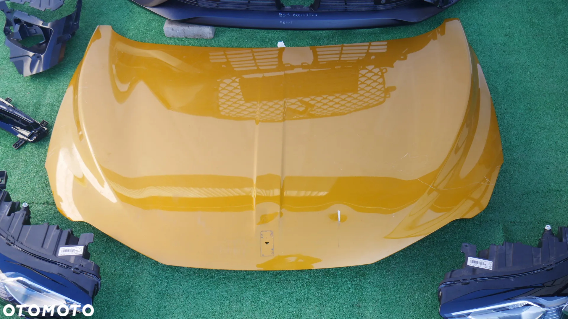 DS3 CROSSBACK MASKA ZDERZAK GRILL LAMPA LEWA PRAWA  LED DRL - 4