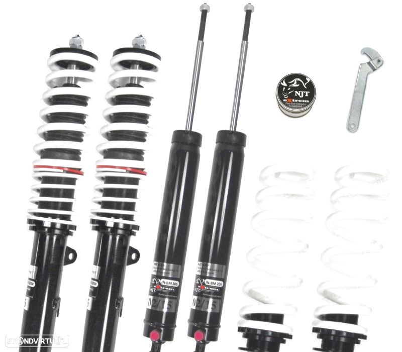 KIT SUSPENSÃO REGULÁVEL NJT EXTREM BMW E90 E91 05-12 - 1
