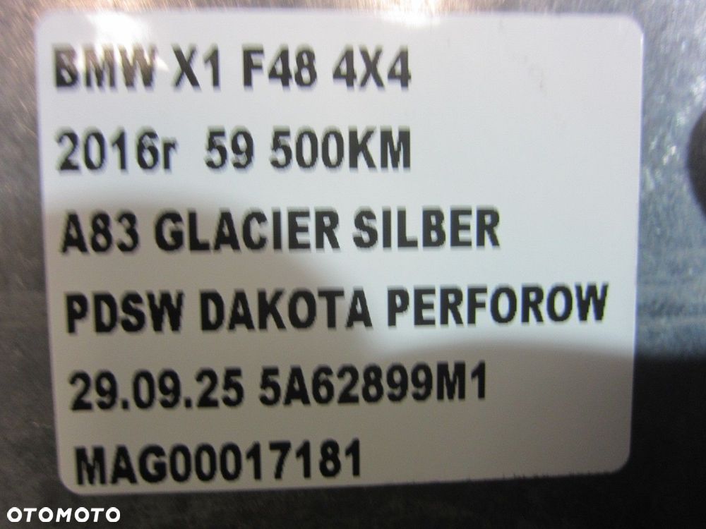 BMW X1 F48 F20 F21 F23 F80 F07 MODUŁ STEROWNIK KAMERY KAFAS 9462613 6819329 - 7