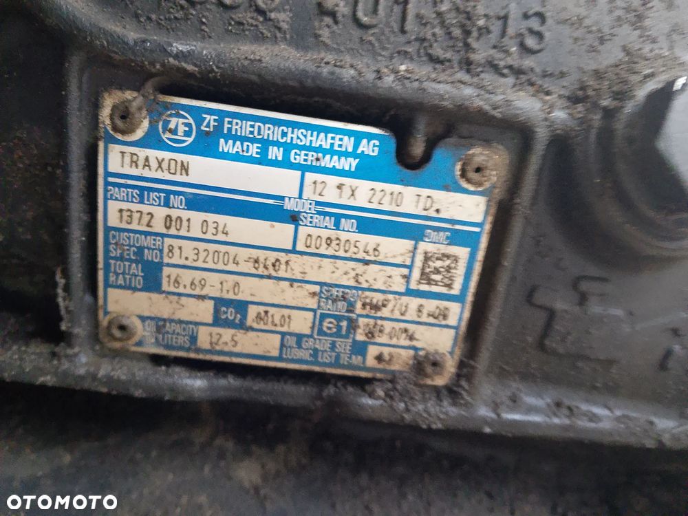 Skrzynia biegów man TG3 TRAXON 12FX2210TD - 3
