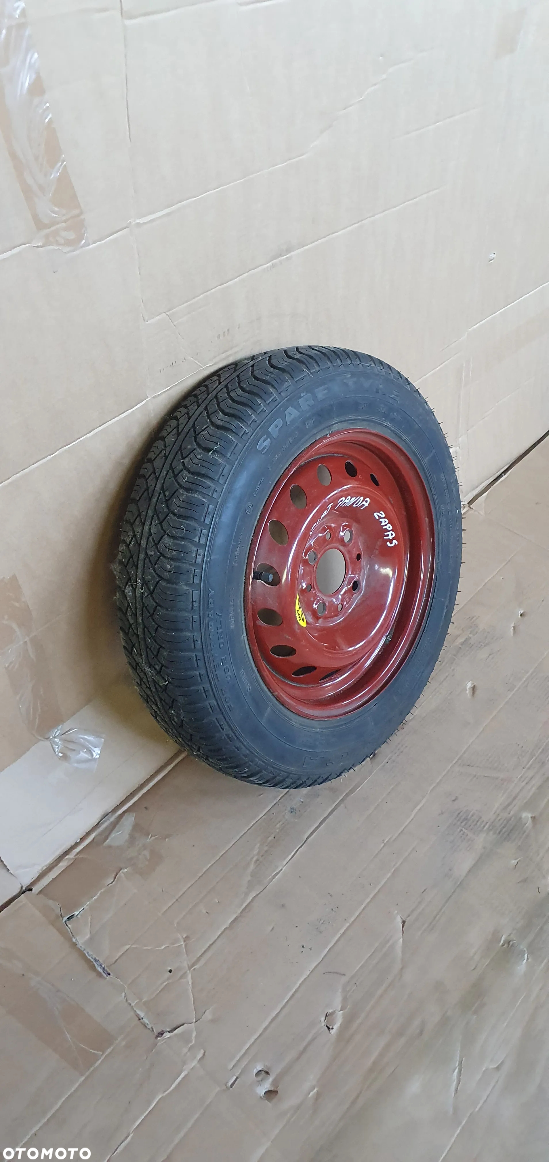 Koło zapasowe dojazdówka zapas S 135/80 R13 4X98 Fiat Panda II - 3