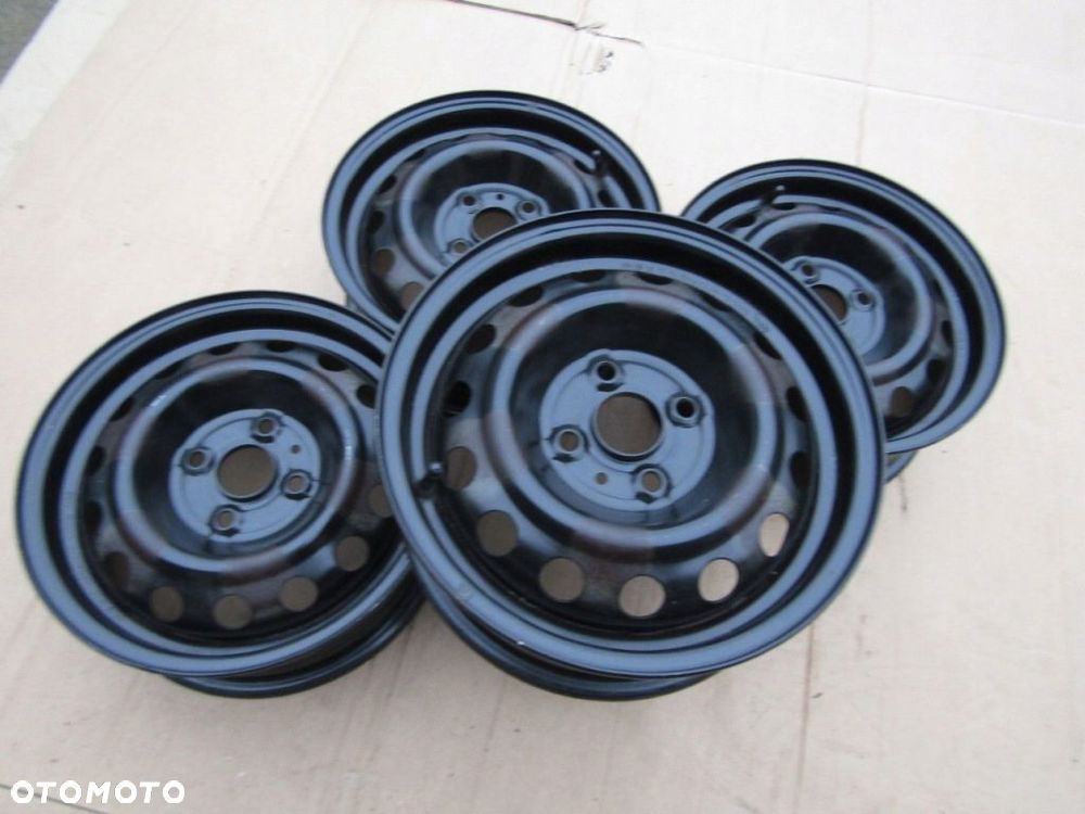 4x Felgi 14 Kia Rio Picanto I Hyundai i10 I20 Accent 5,5j 4x100 ET46 - 11