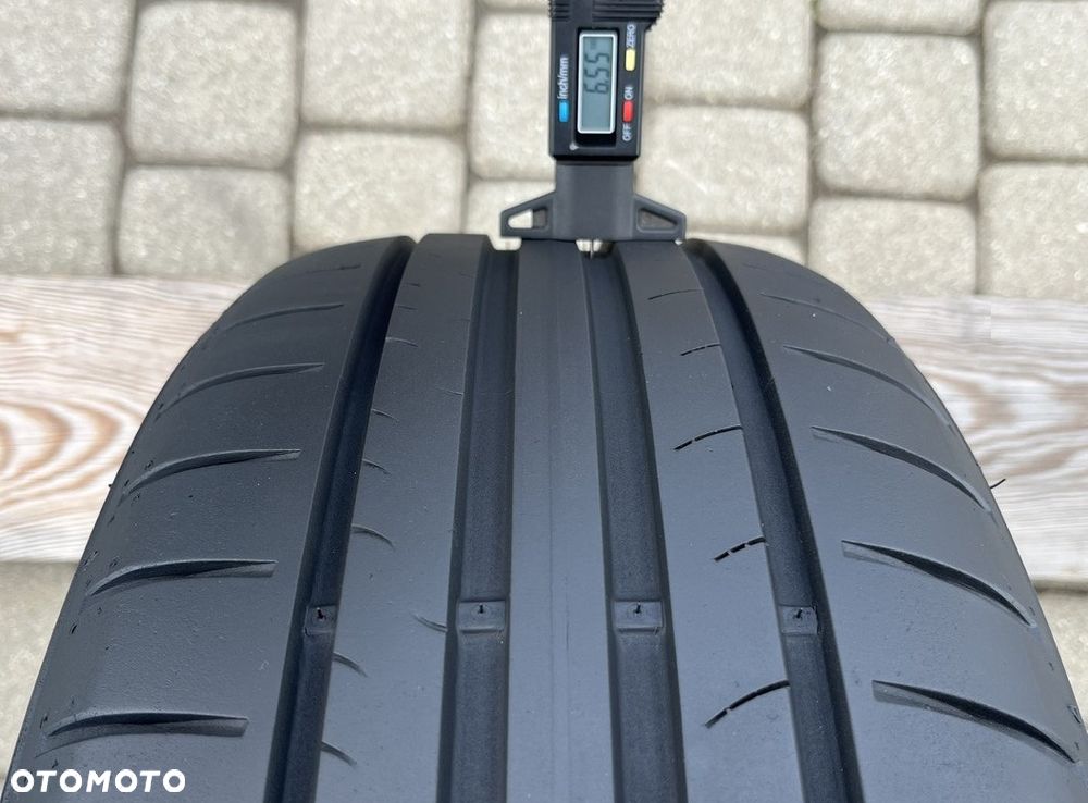DWIE LETNIE OPONY DUNLOP 205/55 R16 91W  6,5 MM BIEŻNIKA LATO R16 - 8