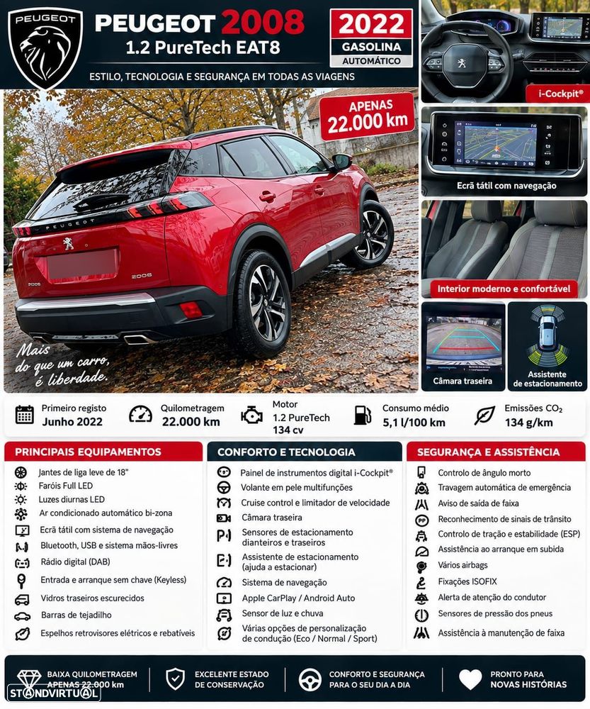 Peugeot 2008 1.2 PureTech GT Pack EAT8 - 6