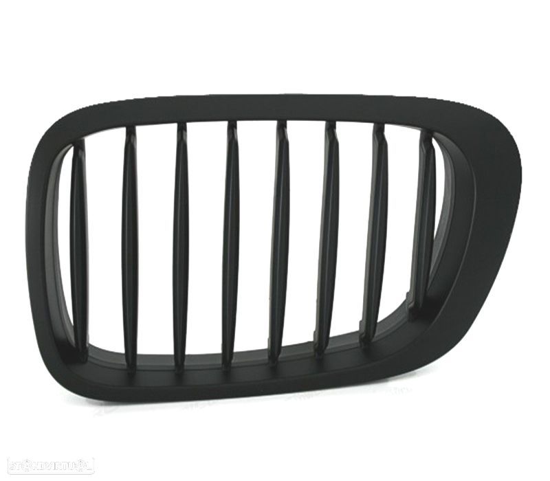 GRELHAS FRONTAIS BMW E46 COUPE 99-03 CABRIO 00-03 PRETO MATT - 5