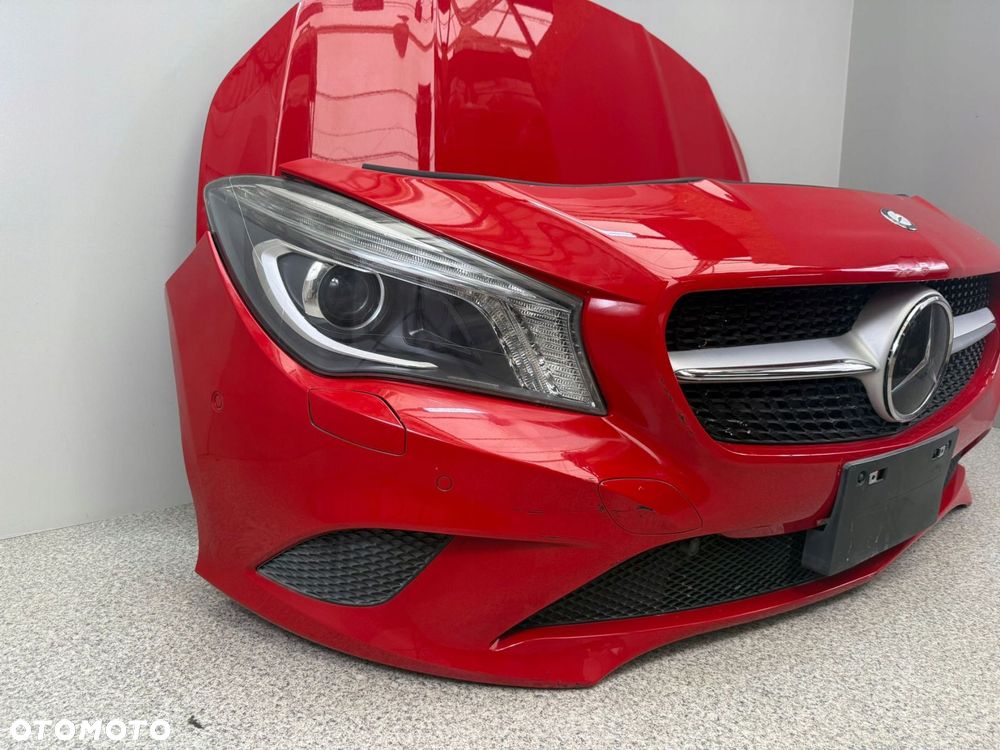 MERCEDES CLA W117 117 PRZÓD ZDERZAK PAS LAMPY BI XENON MASKA PAS CHŁODNICE - 2
