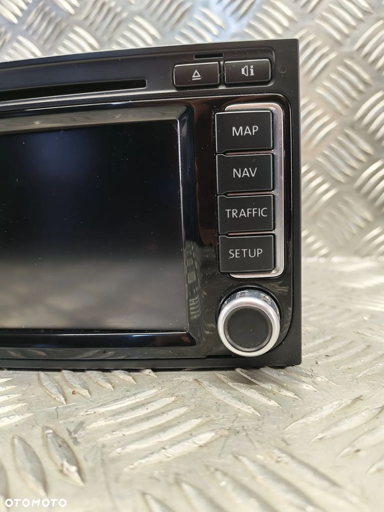 VW TOUAREG 7L 06-09R RADIO CD NAWIGACJA ORYGINAL 7L6035680B 7L6035680 B BRAK KODU - 4