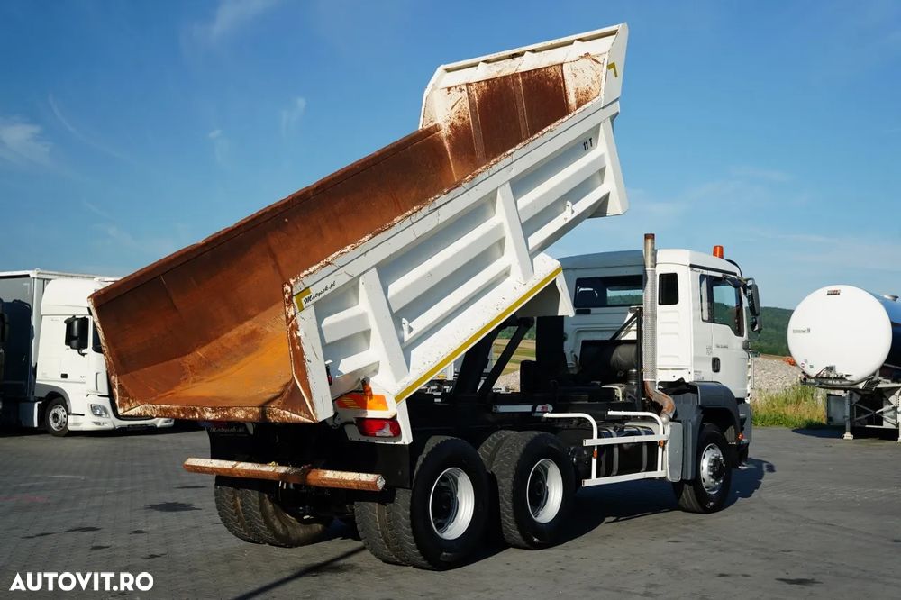 MAN TGA 33.440 / 6x6 / HYDRODRIVE / BASCULATOR SPATE / MANUAL - 5