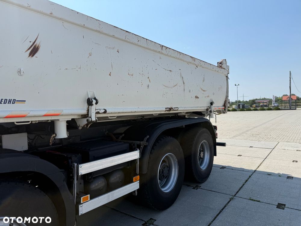 Volvo FMX 410 / WYWROTKA + HDS / 8X4 / KIPER 2 STRONY / MANUAL / EURO 5 / Z FRANCJI / STAN BDB / / / - 37