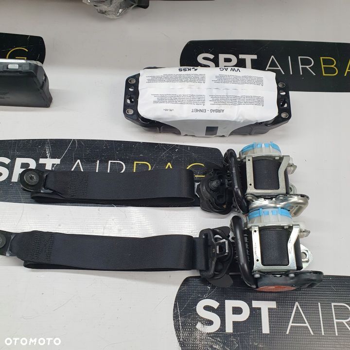 SKODA KAROQ SCOUT DESKA ROZDZIELCZA KONSOLA KOKPIT PULPIT PODUSZKI AIRBAG AIR BAG PASY KIT SET - 8