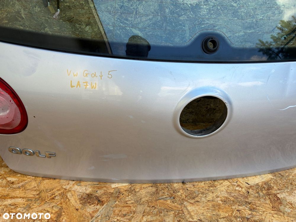 Vw Golf 5V LA7W KLAPA BAGAŻNIKA KLAPA TYŁ - 6