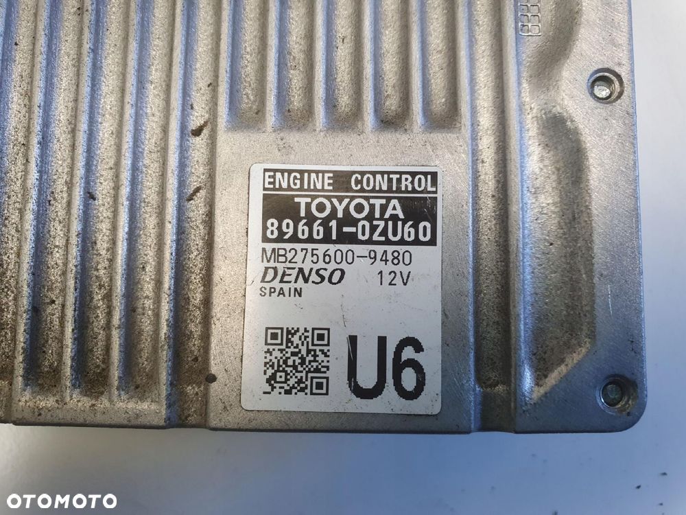 Toyota Auris II E18 1.8H KOMPUTER SILNIKA sterownik 275600-9480 89661-0ZU60 - 6