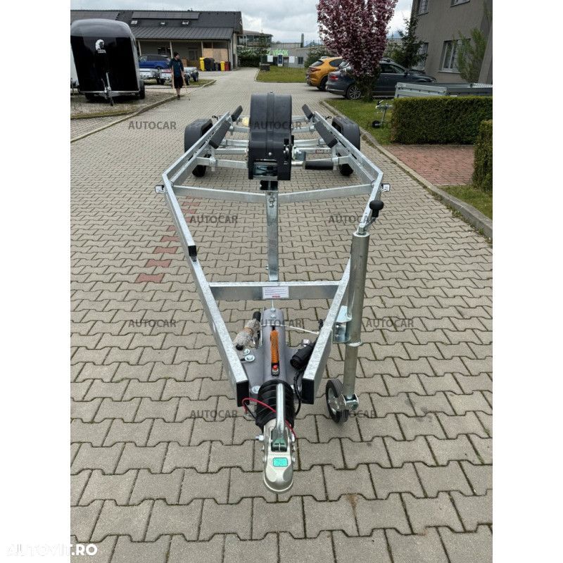 Autocar Remorca pentru transport  barci cu doua axe si frana P3500-8,5 eco - 2