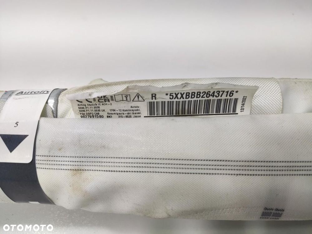 KURTYNA POWIETRZNA PRAWA AIR-BAG OPEL CORSA F 2019-2024 9827991580 - 4