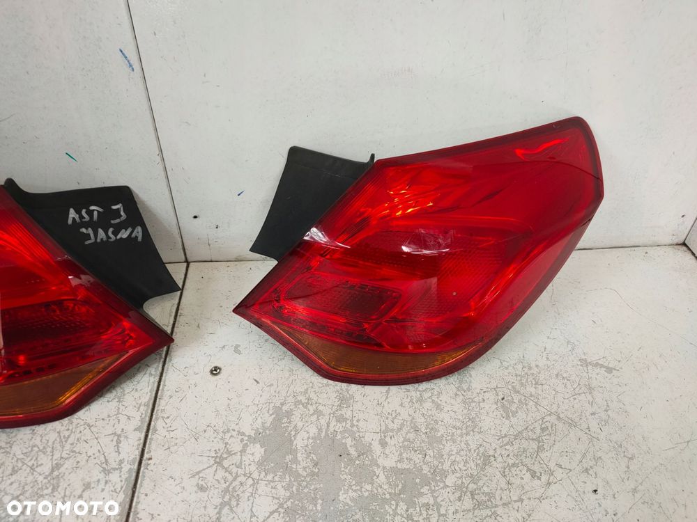 lampa prawa + lewa tył astra 4 j 5d hb jasna komplet - 8
