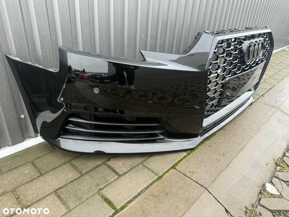 Audi A4 B9 Zderzak Przód Przedni Kompletny 4xPDC 15-19 LY9B - 2