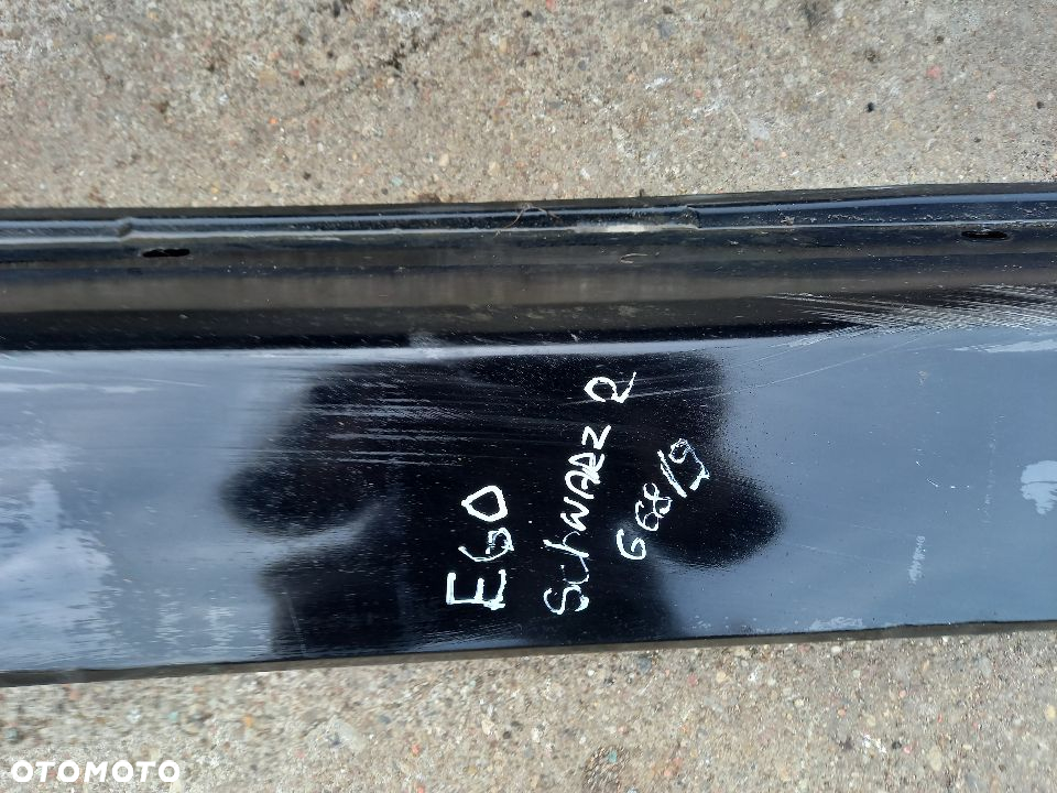 Listwa progowa lewa Bmw e60 schwarz 2 668/9 - 5